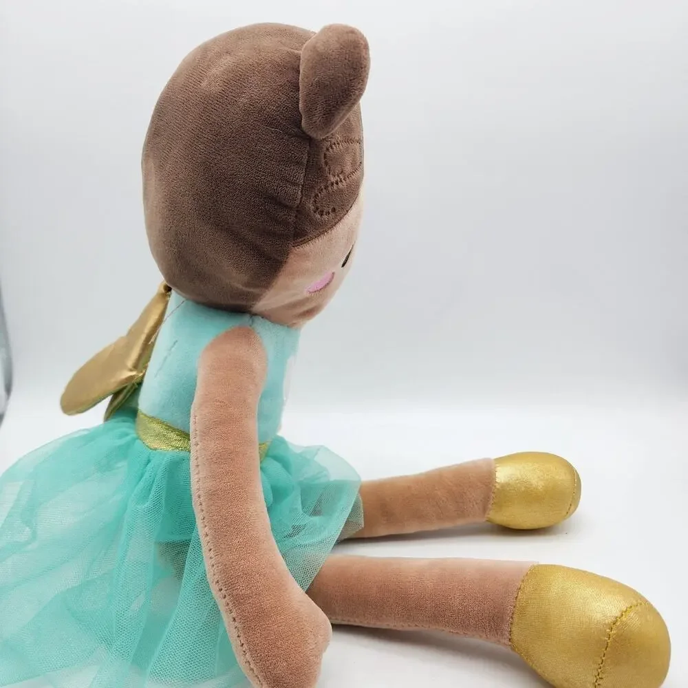 Your Zone Ballerina Tan Fairy Plush Doll 21